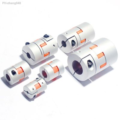 O.DxHeight 14x22mm Aluminium Polyurethane Clamping Flexible Coupler Shaft Coupling Encoder CNC Stepper Motor