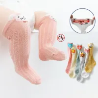 kids socks baby sock footwear girls boys newborn anti-mosquito net cartoon stockings breathable and comfortable