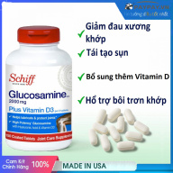 Viên uống hổ trợ giảm đau nhức xương khớp Schiff Glucosamine 2000mg with Vitamin D3 thumbnail