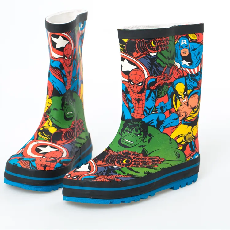 Superhero rain outlet boots