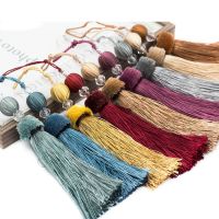 【YF】✱  2pcs/lot 26cm Tassel With Hanging Rope Silk Sewing Tassels Trim for Curtains Decoration