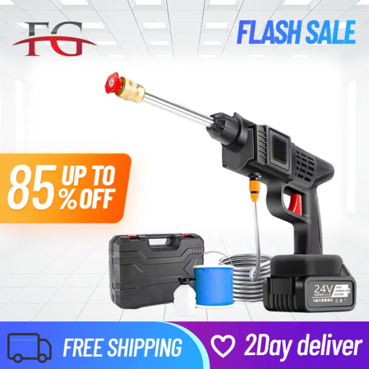 [Philippine stock] Wireless Car Washer 48VLithium Battery Portable High