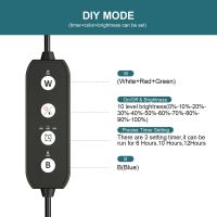 Fullgain Aquarium Light ใต้น้ำ Dimmer Controller โคมไฟ WRGB Grow Led Aquarium ไฟ Grow Led Lightings สำหรับถังปลา