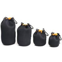 Plus Velvet Thickened SLR Lens Cover, Neoprene Lens Bag, Camera Lens Bag SML XL Camera Lens Protector