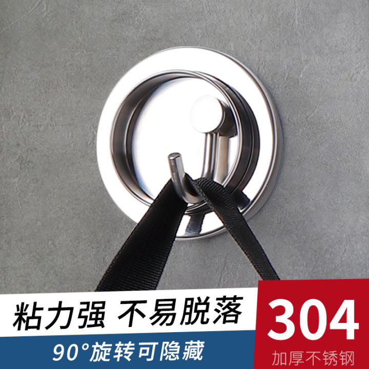 xuanguang-hook-entry-door-hook-304-stainless-steel-punch-free-thick-solid-load-bearing-rotating-hook-project