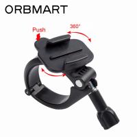 Orbmart แฮนด์จักรยานยนต์จักรยานขนาดใหญ่พร้อมฟังก์ชันหมุนได้360ตัวแปลงเลนส์สำหรับ Gopro Hero 8 5 4 4 3 Sjcam Xiaomi