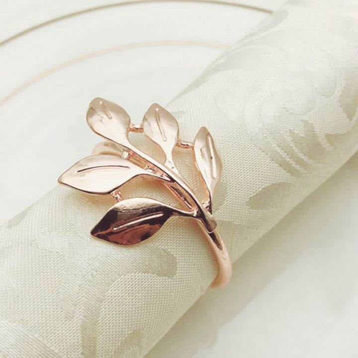 18-pcs-napkin-ring-leaf-napkin-set-napkin-ring-napkin-holder-decoration-suitable-for-christmas-holiday