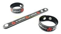 ANARCHY Punk wristband ริสแบนด์ งานแกะขึ้นโมล ปั้มนูน สองชั้น สวยงาม คุณภาพสุดๆ มอบให้แฟน คนรัก เพื่อน คอเดียวกัน วงเดียวกัน แนวเดียวกัน 2-3 วันรับของ ANY68NNN