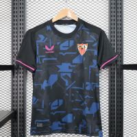 SEVILLA AWAY KIT 2324 BLUE FOOTBALL SHIRT SOCCER JERSEY