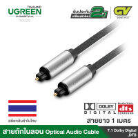 UGREEN สาย Optical Audio สายสัญญาณเสียง TOSLINK รองรับ S/PDIF, ADAT สายถัก รุ่น AV108