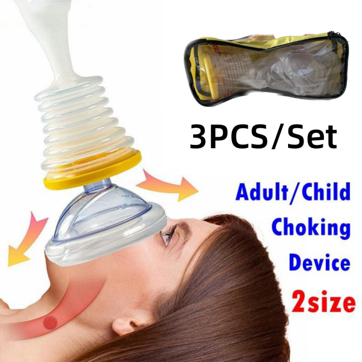 3PCSSet Portable First Aid Kit Family Emergency Device Breath Trainer ...