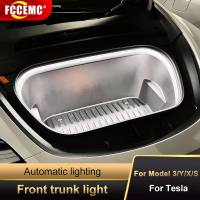 LED Car Front Trunk Light Strip Easy Install Waterproof Flexible Auto Modified Lighting Neon Lamp for Tesla Model 3 Model Y S X