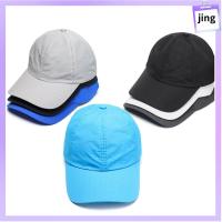 JING แฟชั่น วิ่ง แห้งเร็ว ระบายอากาศได้ดี หมวกเทนนิสกอล์ฟ หมวกเบสบอล หมวกกันแดด
