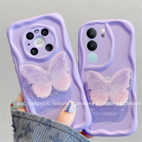 Phone Case เคส VIVOV29 VIVO V29 Pro 5G เคสสีมาการองแบบง่ายพร้อมตัวยึดซิลิโคนนิ่ม2023กรอบกันกระแทก