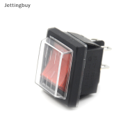 Jettingbuy】ปลั๊กไฟฟ้าสวิทช์เปิดปิดแดง4ปลั๊ก16A 250V