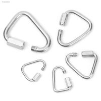 ❁♚ 1Pc Carabiners Triangle -Ring Buckles Spring Carabiners Snap Hooks Clip Keychains Outdoor Backpack Pendant Buckles Camping Tool