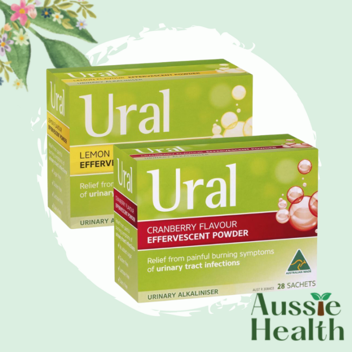 [Relieve UTI Symptoms] Ural Effervescent Powder, Original Lemon flavour