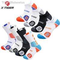 【hot】✑  X-TIGER 3/4 Pairs Socks Mens Cycling New Breathable Sport Camping Football