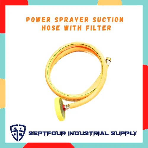 Power Sprayer / Pressure Washer Suction Hose with Strainer for Belt