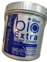 ทรีทเม้นท์ไบโอ(กระปุก 500 มิลลิลิตร) bio Extra Super Cream Gold Treatment Blue (ฟ้า) กระปุก