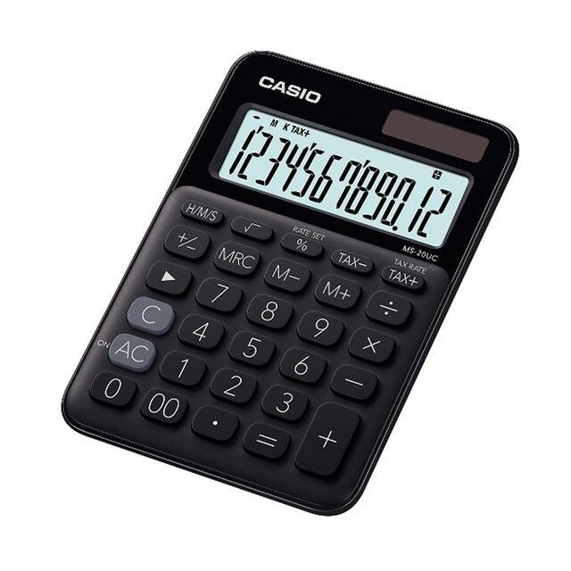 casio-calculator-เครื่องคิดเลข-รุ่น-ms-20uc-bk-สีดำ-บริการเก็บเงินปลายทาง