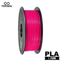 【In-demand】 TOPZEAL เส้นพลาสติก PLA พลาสติก PLA 1.75มม. 1กก. สำหรับเครื่องพิมพ์3D วัสดุการพิมพ์3D สีกุหลาบ