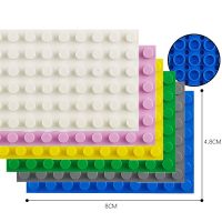 【COOL】 แผ่นพลาสติกตัวต่อ6*10ชิ้นของเล่นเมืองคลาสสิกแผ่นฐานบล็อกตัวต่อของเล่นสำหรับของขวัญสำหรับเด็กอุปกรณ์เสริม