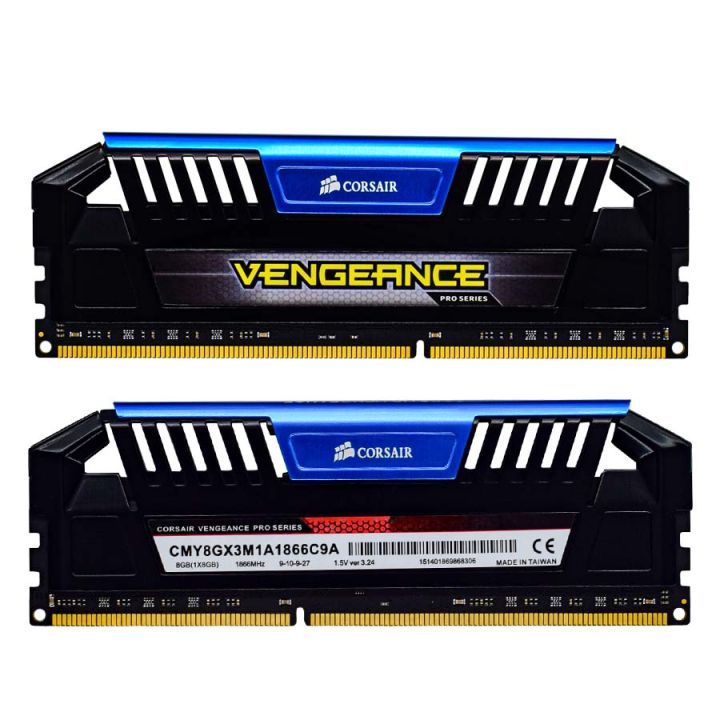 corsair-vengeance-pro-240pin-เดสก์ท็อปแรม-ddr3-8gb-1333-1600-1866-2133-2400รับประกัน3ปี