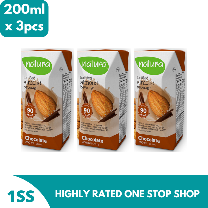 Natura Almond Milk Chocolate 200ml x 3pcs Lazada PH