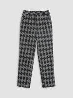 Cider Argyle Houndstooth Pattern Pants