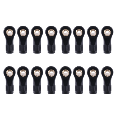 16PCS Plastic Rod Ends Link Balls Head Linkage Joint for TRX4M 1/18 RC Crawler Car Upgrade Parts Accessories
