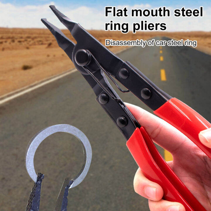Auto Automatic Transmission Repair Flat Rim Pliers Circlip Pliers Flat