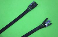 80cm/50cm/40cm/30cm/25cm/15cm Soft Silicon Wire 4PIN IMU sensor servo FUTABA JR 4PIN DuPont 1.27 for receiver flight controller