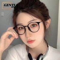 (GENTLE MOSCOT) ใหม่แว่นตาป้องกันรังสี Ultra Light TR90แฟชั่นวินเทจอินเทรนด์แว่นตาทรงกลมสำหรับผู้ชายและผู้หญิง