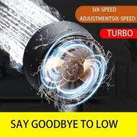 Turbo Fan Pressurized Water-saving Shower 6-speed Adjustable Pressurized Shower Head One-button Water-stop Massage Bathtub Set