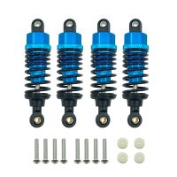 【hot】✜✤✵  4Pcs Aluminum Alloy Shock Absorbers Damper Set for TT-01 TT01 TT-02 TT02 1/10 Car Upgrade Parts