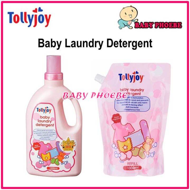 Tollyjoy Baby Laundry Detergent 1000ml BottleRefill (1pc) Sabun Baju