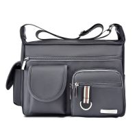 Tilorraine new mens shoulder bag messenger bag square waterproof handbags business mens travel large capacity crossbody bag