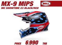 หมวกกันน็อควิบาก BELL MX-9 MIPS MC SHOWTIME 23 BLACK RED