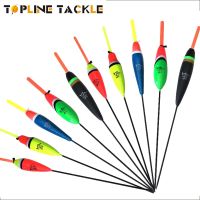 【YF】◈✁♦  Topline Tackle 10PCS/Lot Fishing All Waggler Buoy Bobbers Barguzinsky Fir Carp Pesca Boya Acesorios