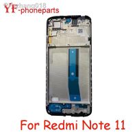 Middle Frame For Xiaomi Redmi Note 11 Back Cover Battery Door Housing Bezel Repair Parts