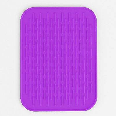 Table Placemat Silicone Non-slip Mat Pot Holder Dishes Cup Dry Mat Rack Heat Resistant Can Opener Kitchen Sink Mat