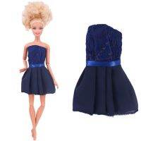 เสื้อผ้าประจำวันเดรสสวยสำหรับตุ๊กตาบาร์บี้11.8นิ้ว Barbiesamp;1/3 Bjd Blyth Girl39เสื้อผ้าเจ้าหญิง