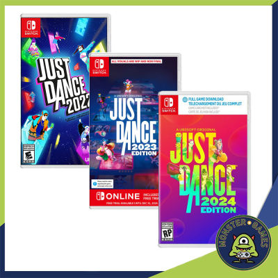 Just Dance 2022 , Just Dance 2023 , Just Dance 2024 Nintendo Switch Game (Just Dance 22 Switch )(Just Dance 23 Switch)(Just Dance 24 Switch)(Justdance Switch)