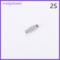 Wangzhansi 20ชิ้น304สแตนเลสรูปทรงมะกอกที่ป้อนเหยื่อสปริงตกปลาคาร์พ