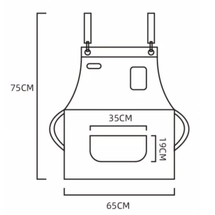 ผ้ากันเปื้อนมีกระเป๋าคาดเอวผ้ากันเปื้อนแขนกุดเชฟชาย-ผ้ากันเปื้อนในครัวสำหรับผู้หญิงมีกระเป๋าสำหรับผู้ใหญ่โลโก้ออกแบบได้ตามต้องการ