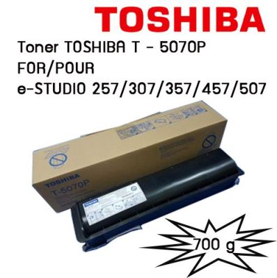 Toshiba T5070P Black Toner Cartridge For E-Studio 257/307/357/457/507 Printer