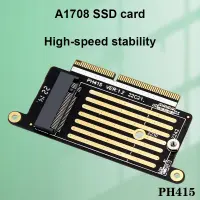 A1708 SSD to NGFF M.2 MKey NVME Adapter Card A1708 SSD Riser Card Support 2230 2242 SSD for MACBOOK PRO 2016 2017