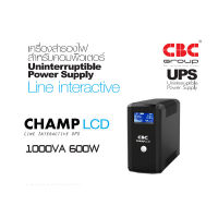 UPS CBC Champ LCD 1000VA/600W