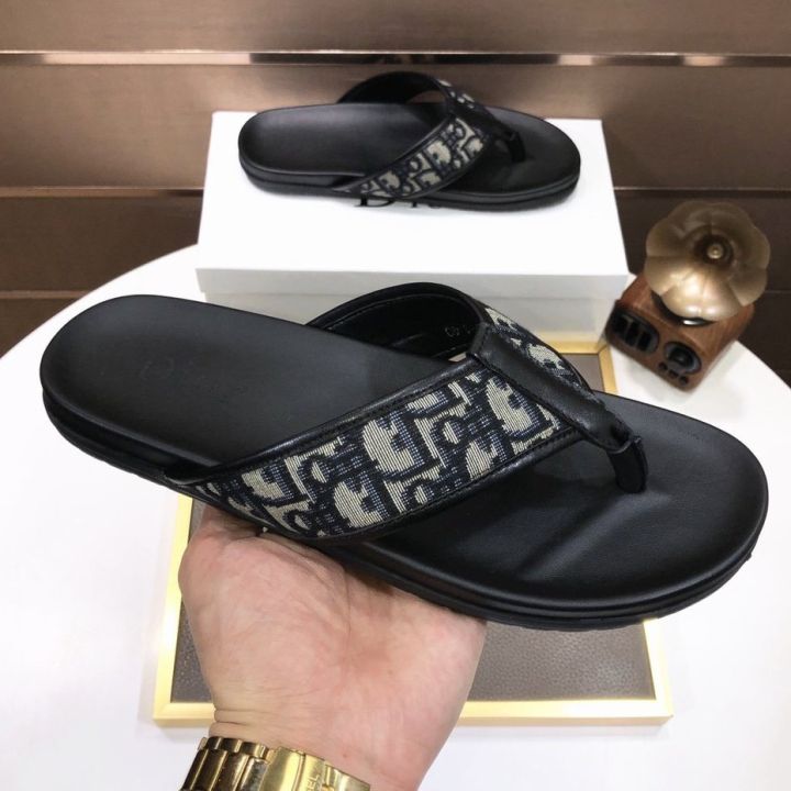 ☎ Original Dior Luxury Slipper For Men | Lazada PH